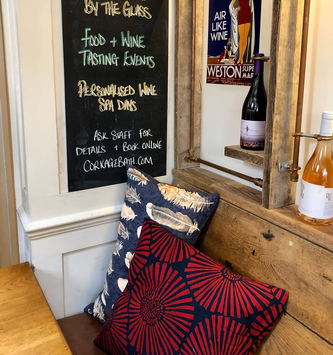 Come on in. Stay a while. We have wine. We have cushions.